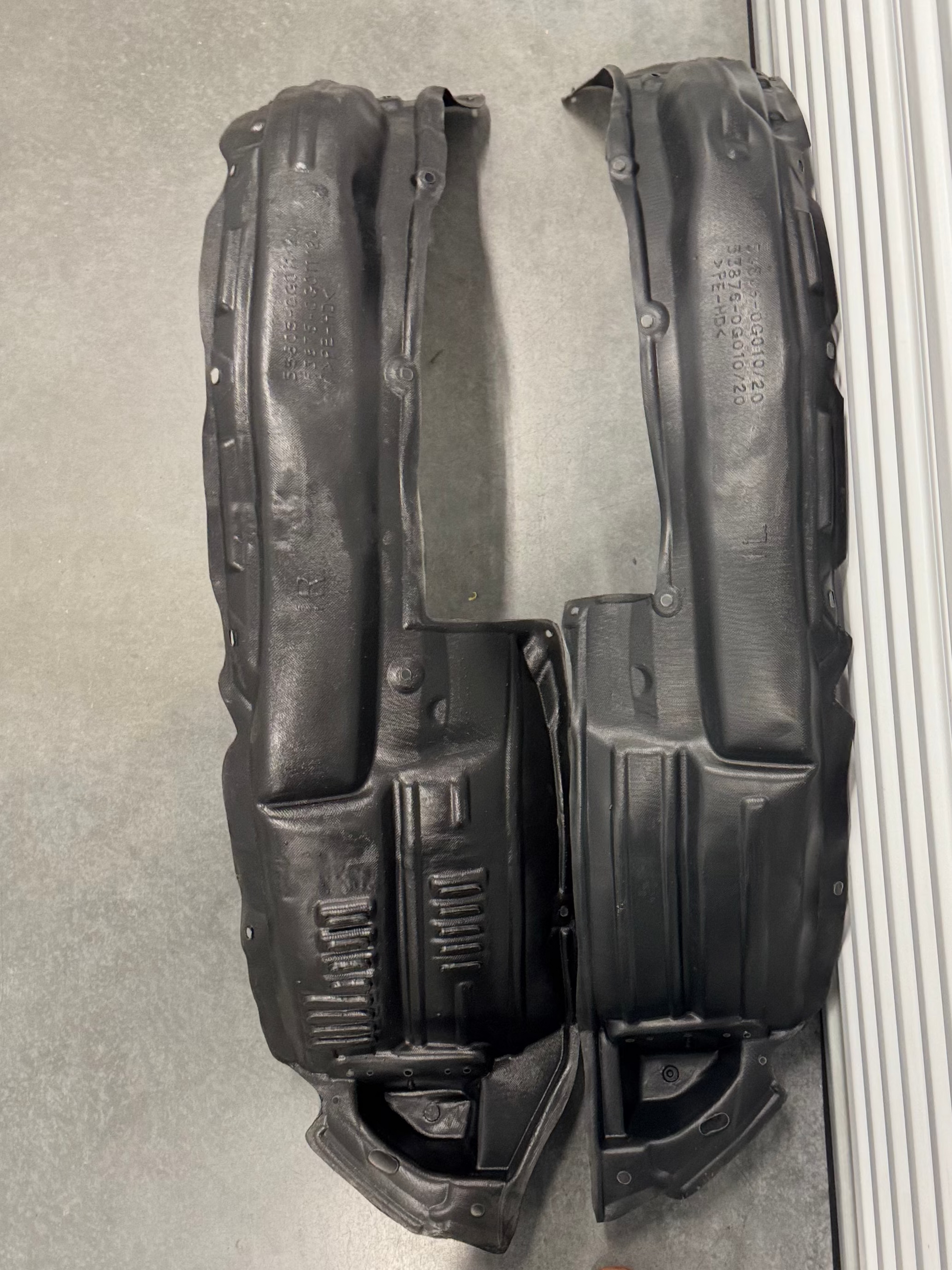 Prado 150 Fender Liners (Top) - Full Body Kit