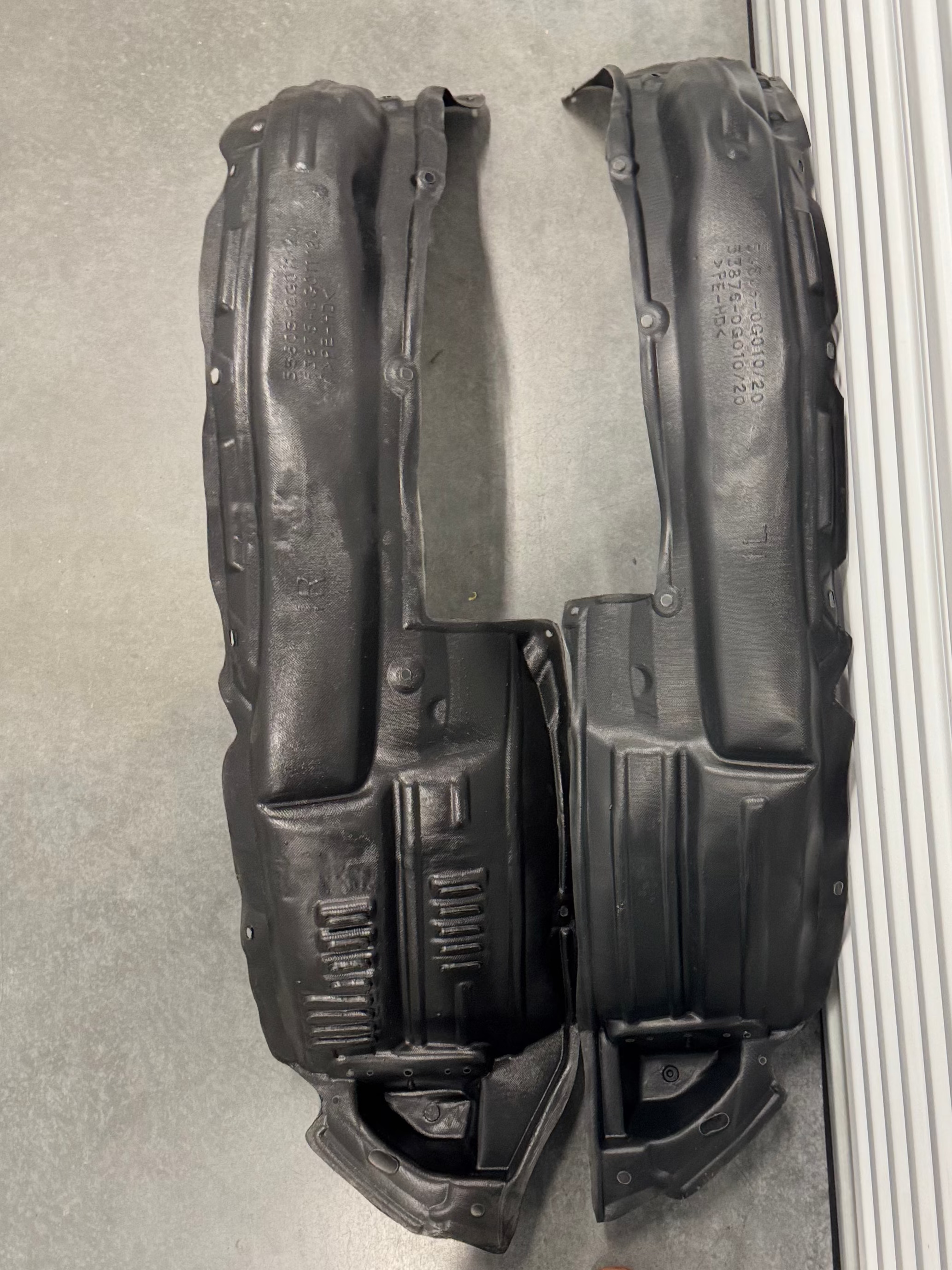 Prado 150 Fender Liners (Top) - Full Body Kit