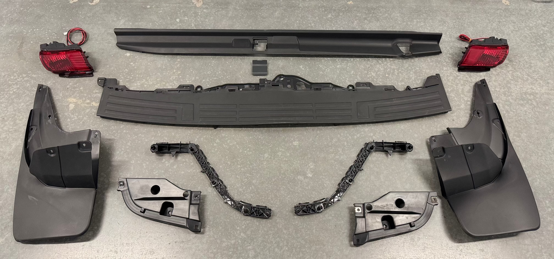 Prado 150 Rear Bumper Accessories - Full Body Kit