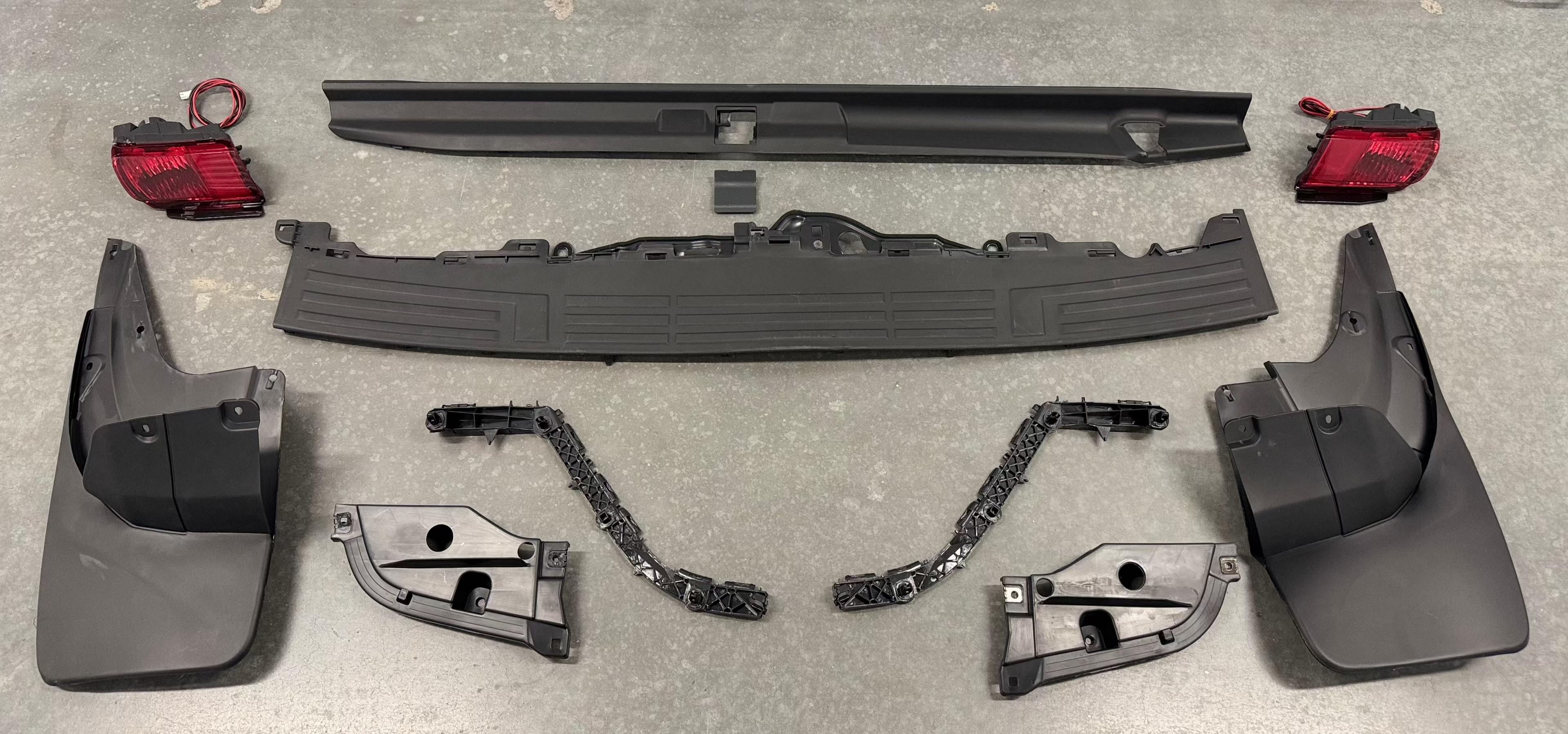 Prado 150 Rear Bumper Accessories - Full Body Kit