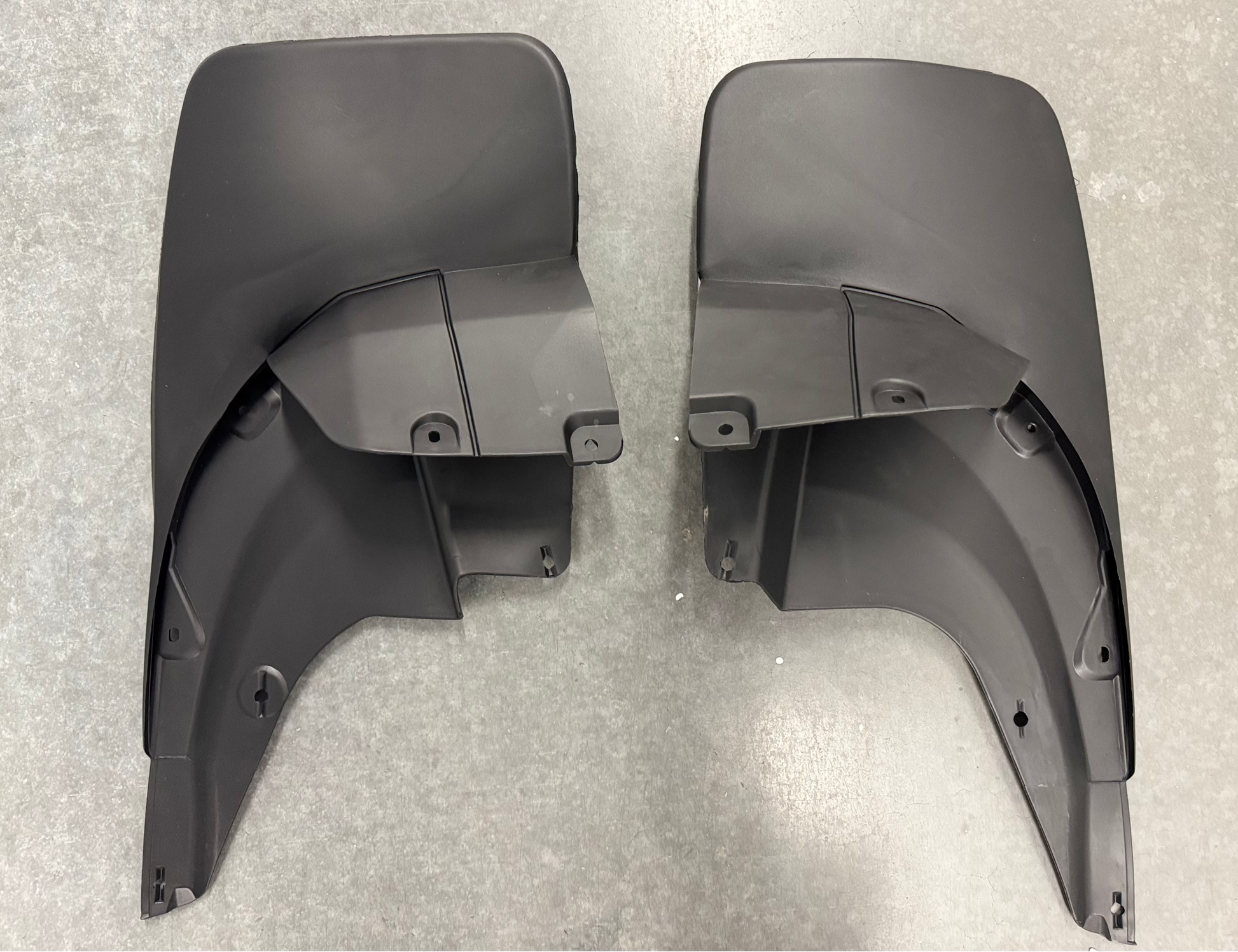 Prado 150 Mud Flaps Rear Bumper - Full Body Kit